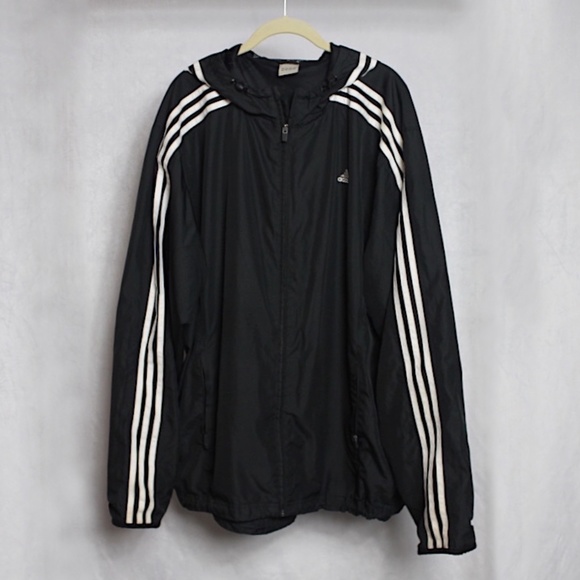 Adidas Zip Up Hooded Jacket - Picture 1 of 6